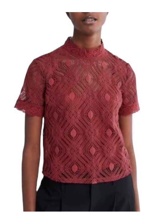 Zara Tops - Zara lace top, M. Very gently used